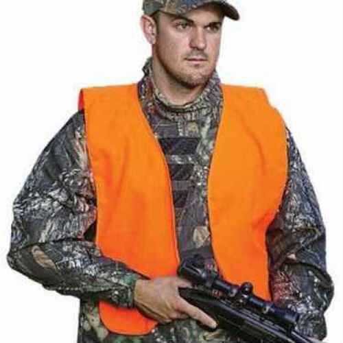 Allen Cases Adult Safety Vest Orange 15752